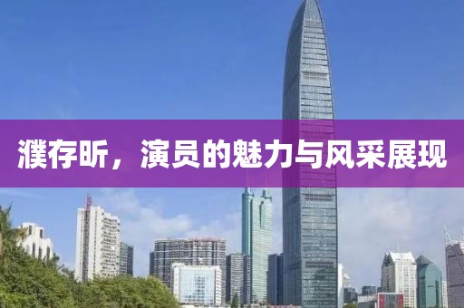 濮存昕，演員的魅力與風(fēng)采展現(xiàn)