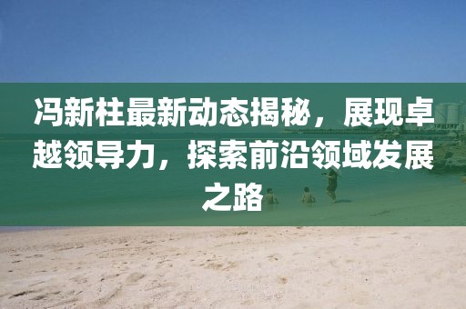 馮新柱最新動(dòng)態(tài)揭秘，展現(xiàn)卓越領(lǐng)導(dǎo)力，探索前沿領(lǐng)域發(fā)展之路
