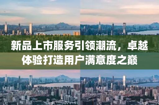 新品上市服務引領(lǐng)潮流，卓越體驗打造用戶滿意度之巔
