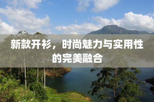 新款開衫，時尚魅力與實(shí)用性的完美融合