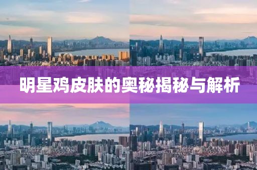 明星雞皮膚的奧秘揭秘與解析