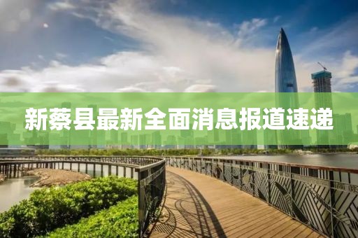 新蔡縣最新全面消息報(bào)道速遞