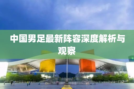 中國(guó)男足最新陣容深度解析與觀察