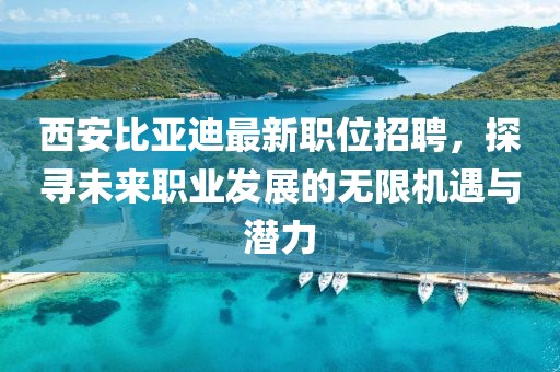 西安比亞迪最新職位招聘，探尋未來職業(yè)發(fā)展的無限機遇與潛力