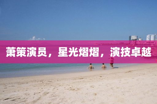 蕭策演員，星光熠熠，演技卓越