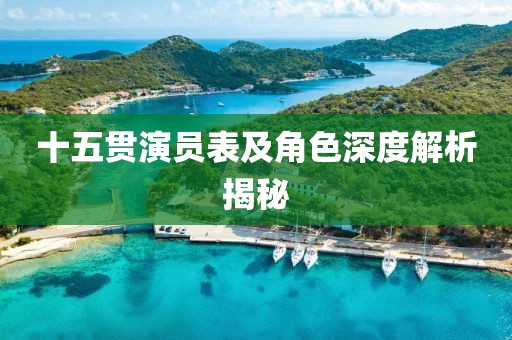 十五貫演員表及角色深度解析揭秘