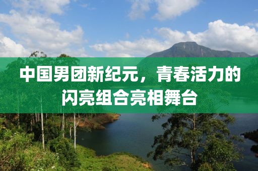 中國男團(tuán)新紀(jì)元，青春活力的閃亮組合亮相舞臺