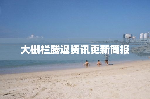 大柵欄騰退資訊更新簡(jiǎn)報(bào)