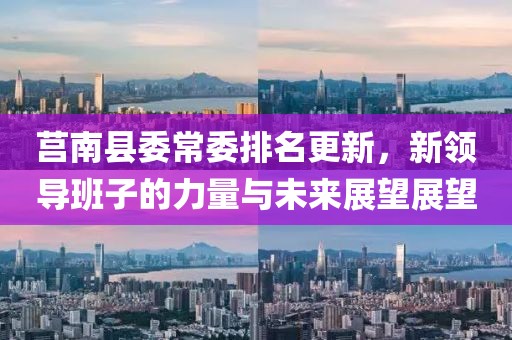 莒南縣委常委排名更新，新領(lǐng)導(dǎo)班子的力量與未來(lái)展望展望