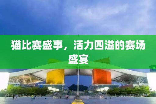 貓比賽盛事，活力四溢的賽場盛宴