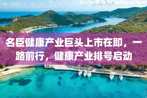 名臣健康產(chǎn)業(yè)巨頭上市在即，一路前行，健康產(chǎn)業(yè)排號(hào)啟動(dòng)