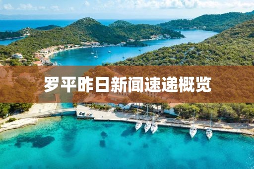羅平昨日新聞速遞概覽