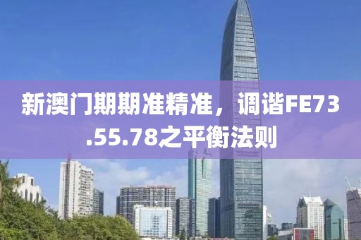 新澳門期期準(zhǔn)精準(zhǔn)，調(diào)諧FE73.55.78之平衡法則