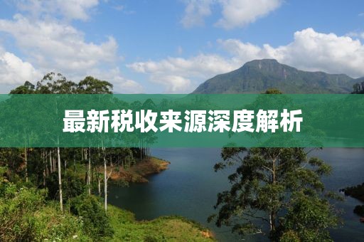 最新稅收來(lái)源深度解析