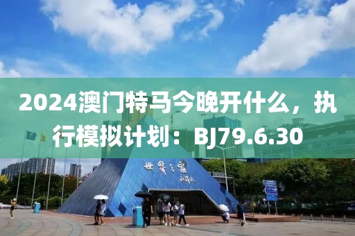 2024澳門特馬今晚開什么，執(zhí)行模擬計(jì)劃：BJ79.6.30