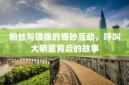 粉絲與偶像的奇妙互動(dòng)，呼叫大明星背后的故事