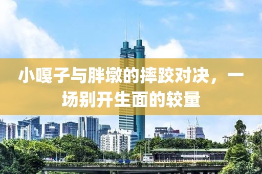 小嘎子與胖墩的摔跤對決，一場別開生面的較量