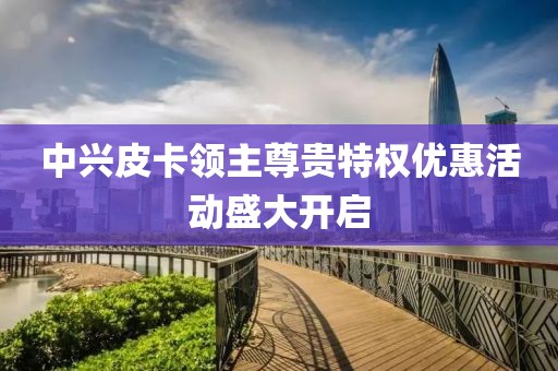中興皮卡領(lǐng)主尊貴特權(quán)優(yōu)惠活動盛大開啟