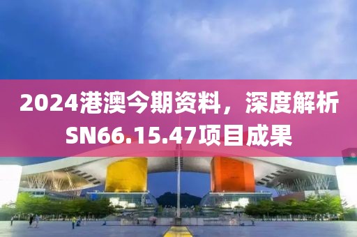 2024港澳今期資料，深度解析SN66.15.47項(xiàng)目成果