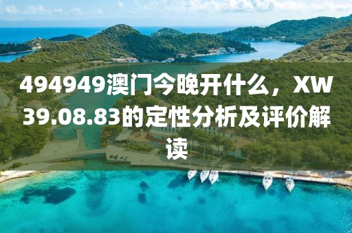 494949澳門今晚開什么，XW39.08.83的定性分析及評價解讀