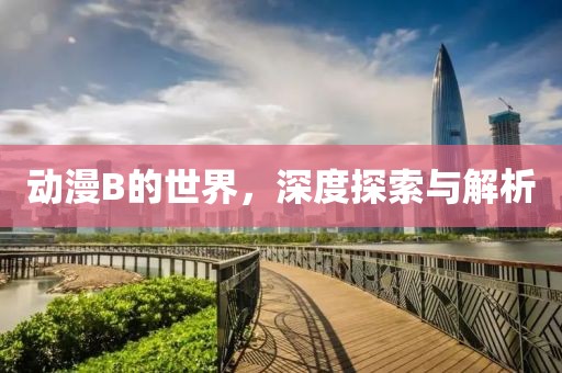 動(dòng)漫B的世界，深度探索與解析