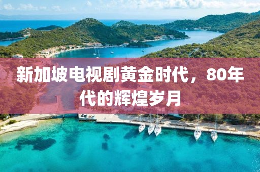 新加坡電視劇黃金時代，80年代的輝煌歲月