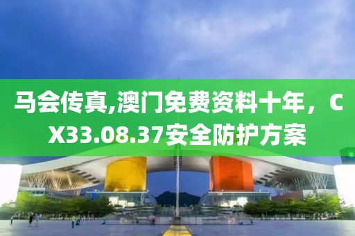 馬會傳真,澳門免費資料十年，CX33.08.37安全防護方案