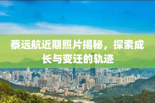 蔡遠(yuǎn)航近期照片揭秘，探索成長(zhǎng)與變遷的軌跡