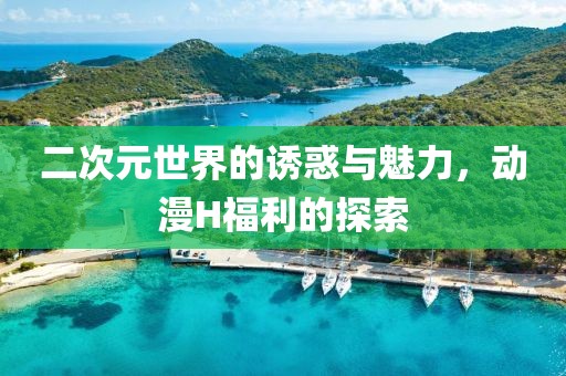 二次元世界的誘惑與魅力，動漫H福利的探索
