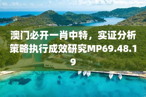 澳門必開一肖中特，實證分析策略執(zhí)行成效研究MP69.48.19