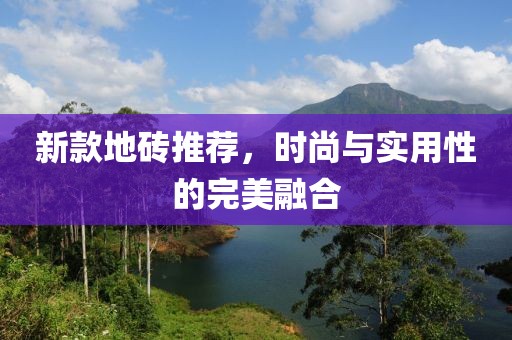 新款地磚推薦，時(shí)尚與實(shí)用性的完美融合