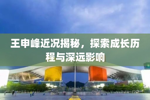 王申峰近況揭秘，探索成長歷程與深遠(yuǎn)影響