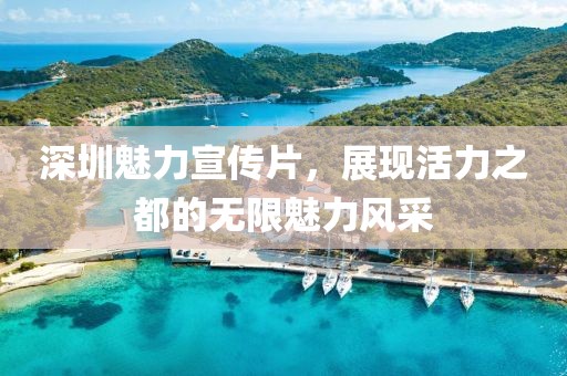 深圳魅力宣傳片，展現(xiàn)活力之都的無限魅力風(fēng)采