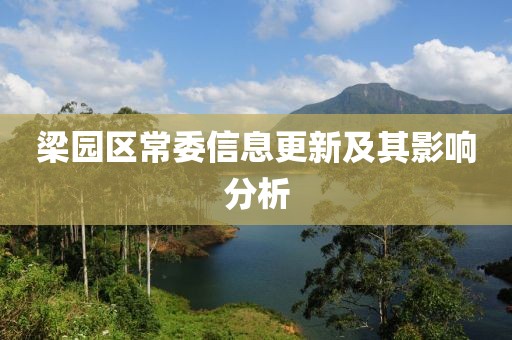 梁園區(qū)常委信息更新及其影響分析