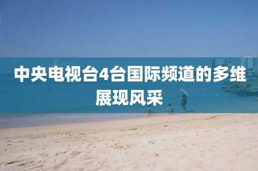 中央電視臺(tái)4臺(tái)國際頻道的多維展現(xiàn)風(fēng)采