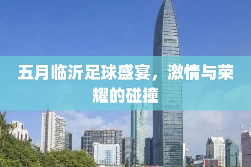 五月臨沂足球盛宴，激情與榮耀的碰撞