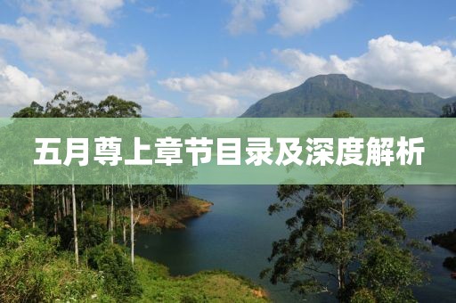 五月尊上章節(jié)目錄及深度解析
