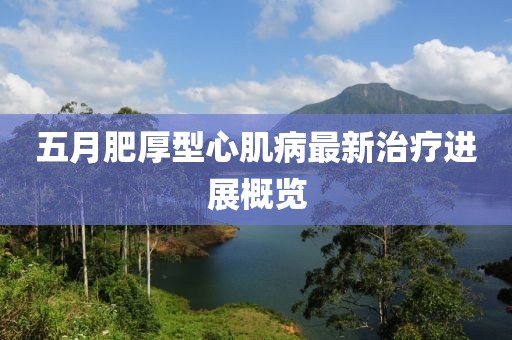 五月肥厚型心肌病最新治療進(jìn)展概覽