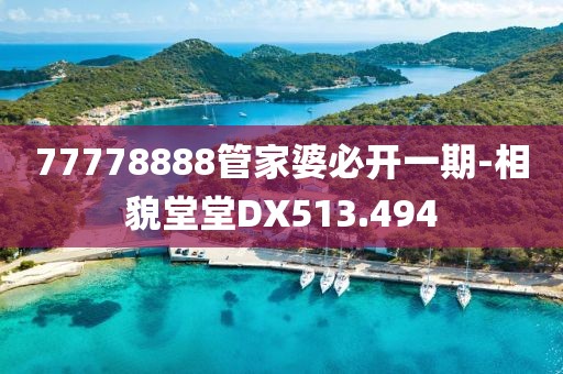 77778888管家婆必開一期-相貌堂堂DX513.494