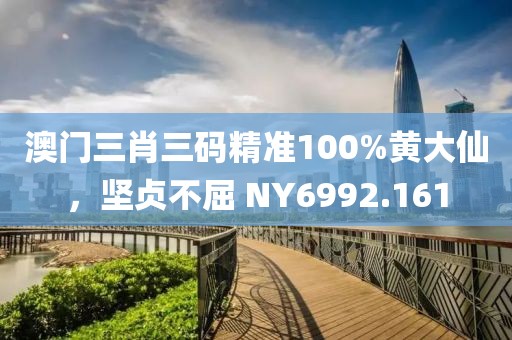 澳門三肖三碼精準(zhǔn)100%黃大仙，堅貞不屈 NY6992.161