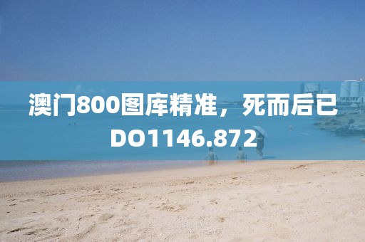 澳門800圖庫精準，死而后已DO1146.872