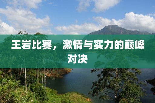 王巖比賽，激情與實(shí)力的巔峰對決