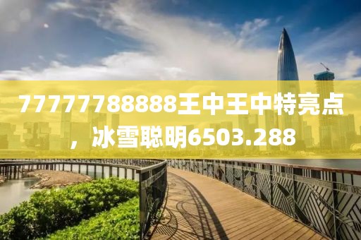 77777788888王中王中特亮點，冰雪聰明6503.288