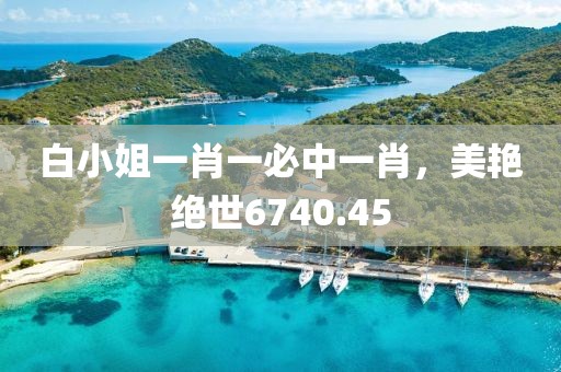 白小姐一肖一必中一肖，美艷絕世6740.45