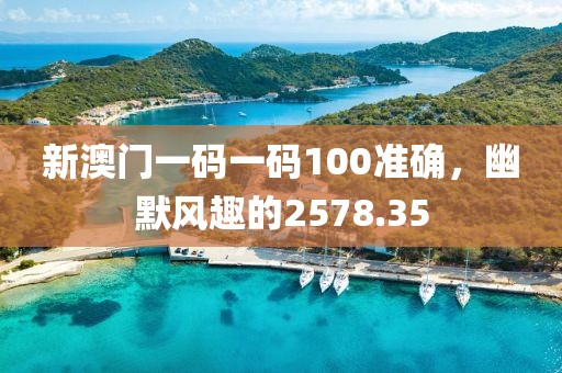 新澳門一碼一碼100準確，幽默風趣的2578.35