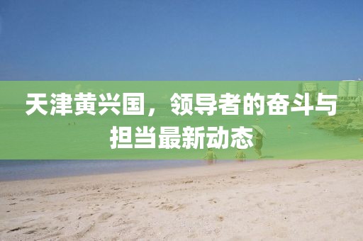 天津黃興國(guó)，領(lǐng)導(dǎo)者的奮斗與擔(dān)當(dāng)最新動(dòng)態(tài)