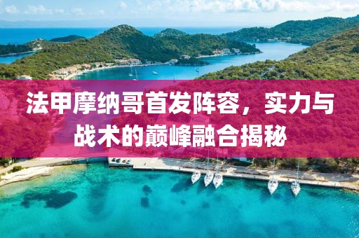法甲摩納哥首發(fā)陣容，實力與戰(zhàn)術(shù)的巔峰融合揭秘