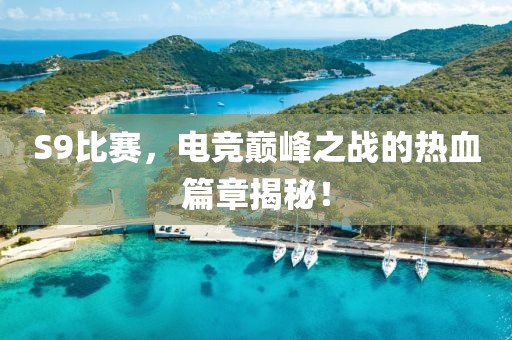 S9比賽，電競巔峰之戰(zhàn)的熱血篇章揭秘！