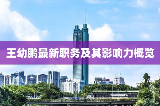 王幼鵬最新職務及其影響力概覽