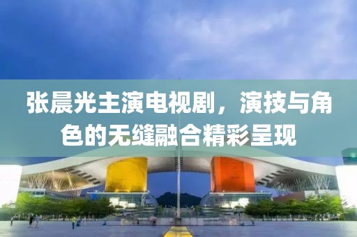 張晨光主演電視劇，演技與角色的無(wú)縫融合精彩呈現(xiàn)